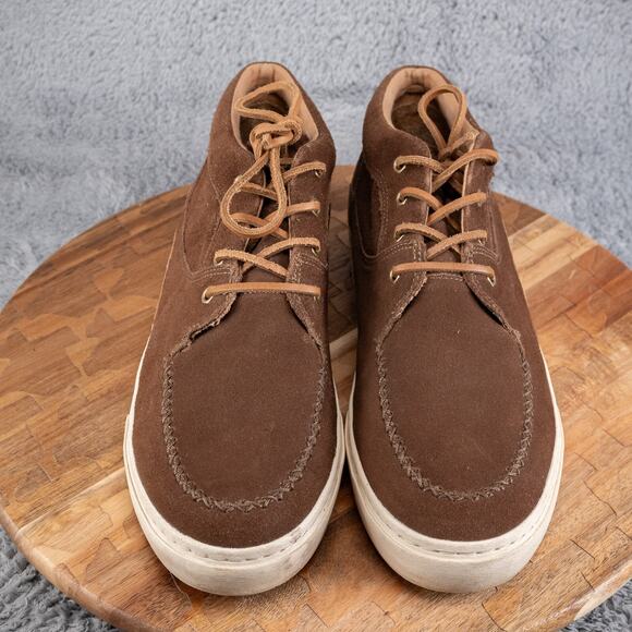 Men’s Pointer Brand Chukka Style Brown Suede Shoes (US 11.5) - Picture 2 of 7